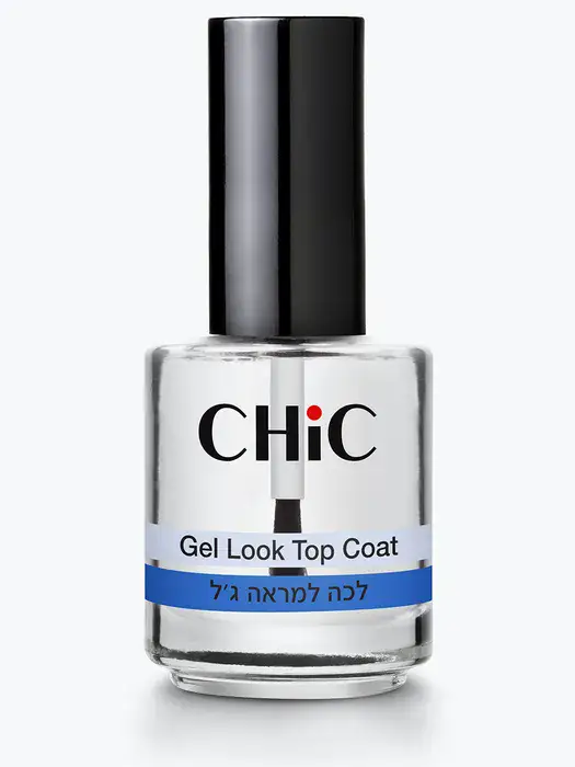 לכה למראה ג’ל Chic Gel Look Top Coat