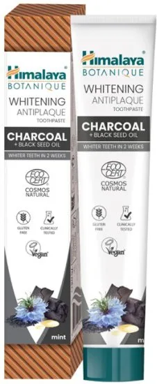 משחת שיניים פחם אורגנית מלבינה Himalaya