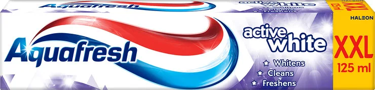 אקווה פרש משחת שיניים מלבינה XXL