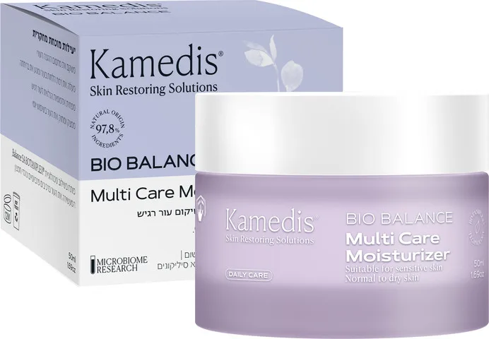 קמדיס קרם פנים להזנה שיקום ואיזון עור רגיש BIO BALANCE