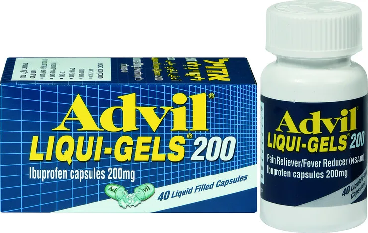 אדויל Advil ליקווי ג'ל -40 טבליות