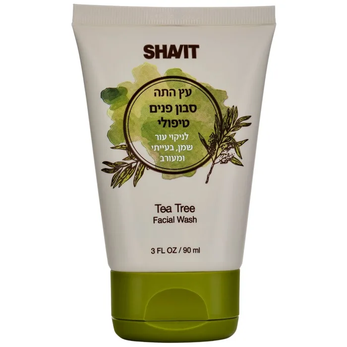 שביט- סבון עץ התה - סבון פנים טיפולי SHAVIT