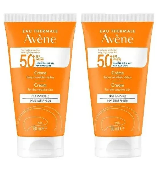 אוון זוג קרם הגנה מהשמש 50SPF AVENE