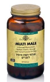 מולטי מייל לגברים 60 טבליות ויטמין Solgar
