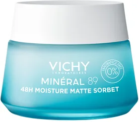 מינרל 89 קרם לחות לפנים במרקם ג'ל לעור שמן VICHY