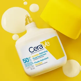 CERAVE תחליב פנים מזין להגנה מהשמש SPF50