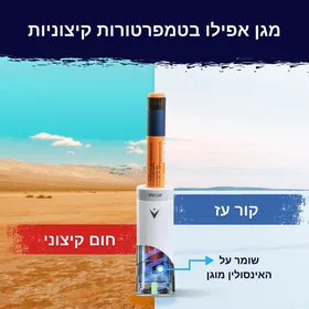 VIVI Cap מגן חום אינסולין -מכסה עט רב דגמי