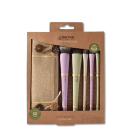 סט מברשות איפור Natural Fiber BETER