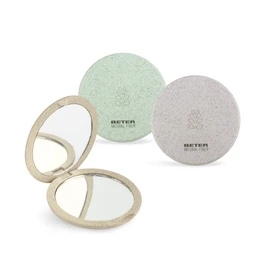 מראה קומפקטית כפולה Natural Fiber 4X BETER
