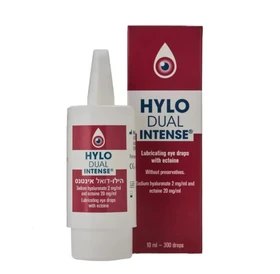 הילו דואל אינטנס טיפות עיניים מסככות HYLO DUAL INTENSE