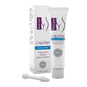 מולטי גין ג'ל נוזלי מטפל ומקל ביובש נרתיקי multi-gyn liquigel