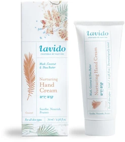 lavido קרם ידיים ארומתרפי מאסק קוקוס לבידו