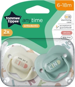 טומי טיפי הכי טבעי מוצצים סיליקון 6-18 Tommee Tippee