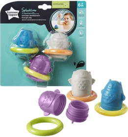 טומי טיפי חברי האמבט של טומי טיפי Tommee Tippee מסדרת Splashtime – חברי אמבט לחיצים ומשפריצים