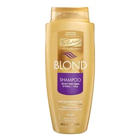 שמפו לשיער בהיר בלונדיני BLOND ד"ר פישר