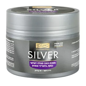 ד"ר פישר מסכת הזנה SILVER לשיער כסוף