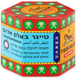 טייגר באלם Tiger Balm - משחה להקלה סימפטומטית בכאבי שרירים