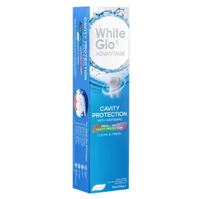 משחת שינים להלבנה לנשימה רעננה במיוחד WHITE GLO