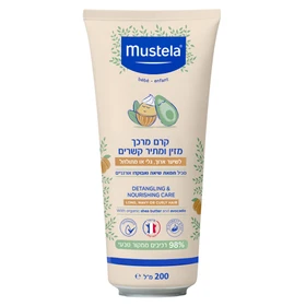 מוסטלה קרם מרכך מזין ומתיר קשרים לשיער גלי ומתולתל