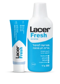 ערכת לייסר (לאסר) פרש lacer fresh set