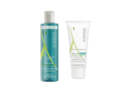 א-דרמה פיזאק גלובל קרם טיפולי + ג'ל לניקוי עור הפנים